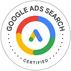 Google Ads Search Certified badge
